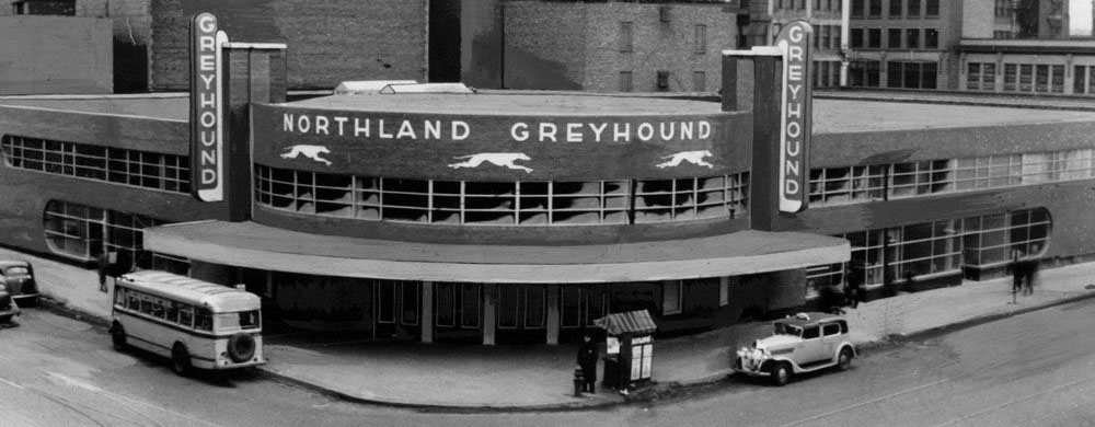 1937 Greyhound Bus Depot - Nirvana no First Avenue Club