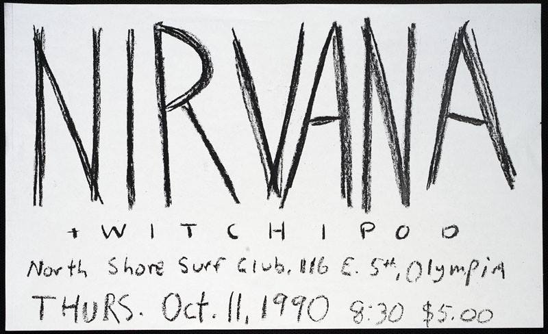 Dave Grohl no Nirvana 11-10-1990 (1)