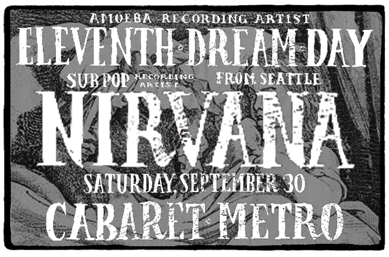 Nirvana no Cabaret Metro – 30 de setembro de 1989