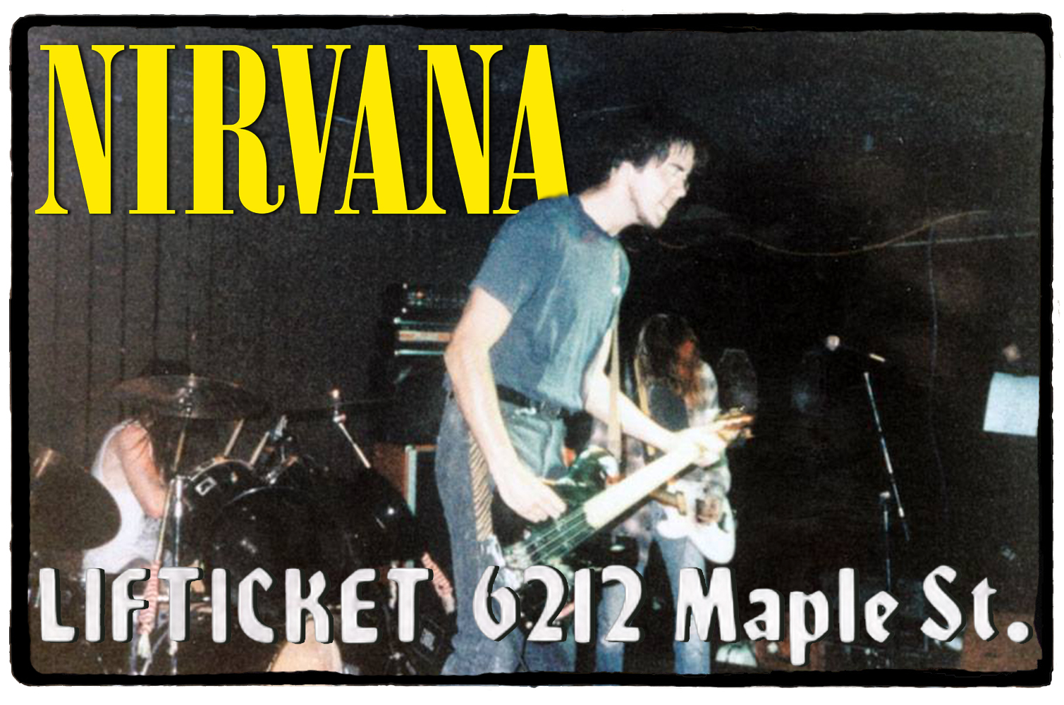Nirvana no LifTicket Lounge – 08 de Outubro de 1989