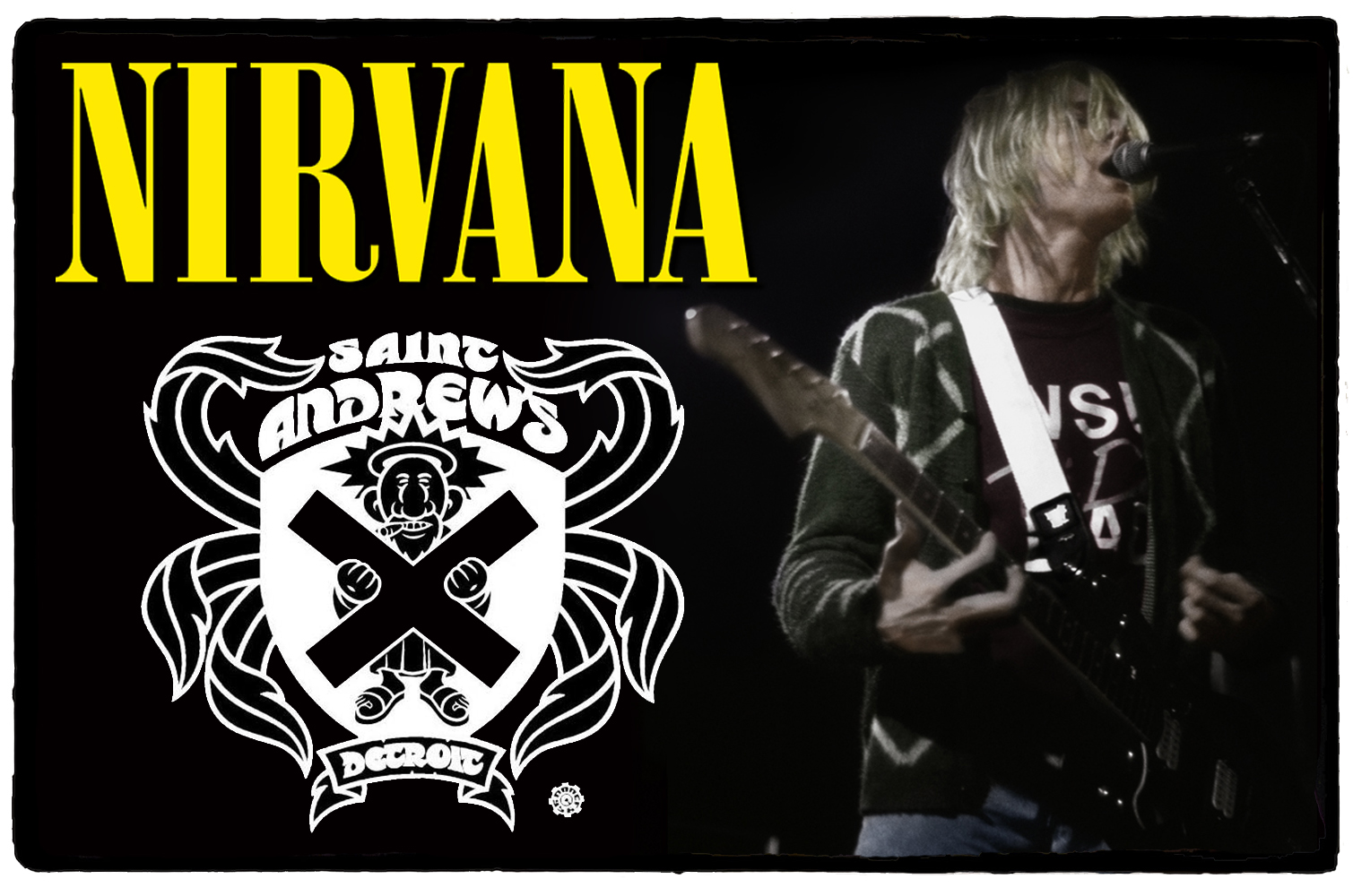 Nirvana no Saint Andrews Hall – 11 de Outubro de 1991