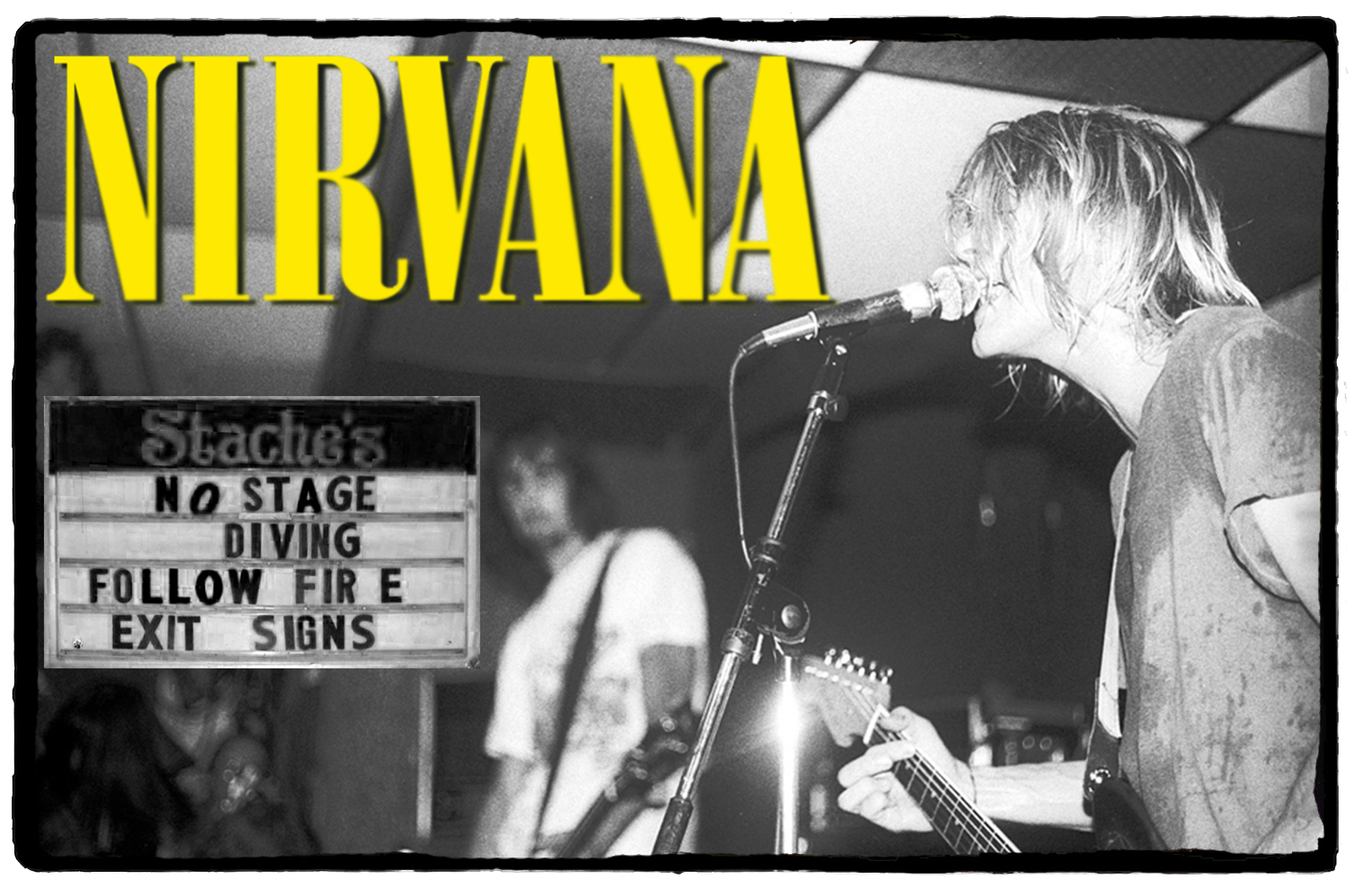 Nirvana no Stache’s – 09 de Outubro de 1991