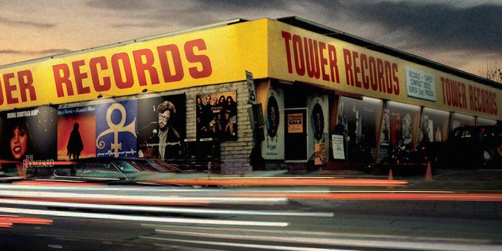 Nirvana na Tower Records loja