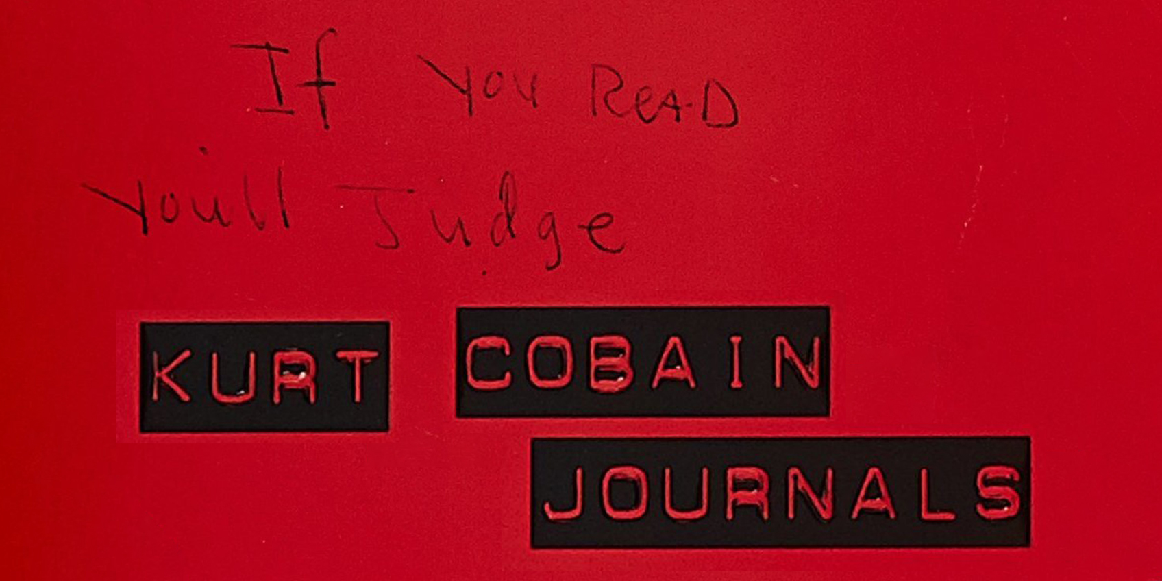 Kurt Cobain: Journals
